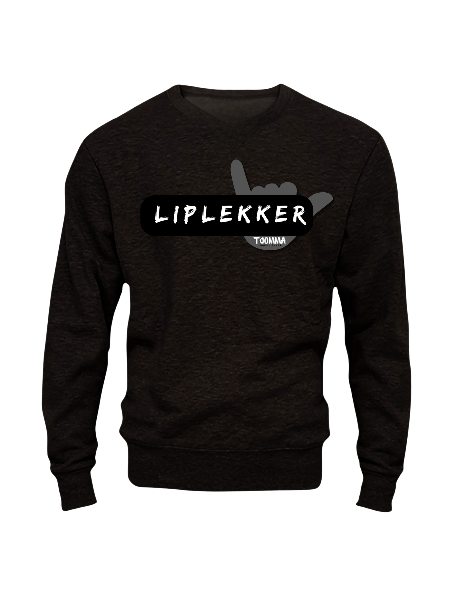 'LIPLEKKER' Mens Crew Neck Sweater