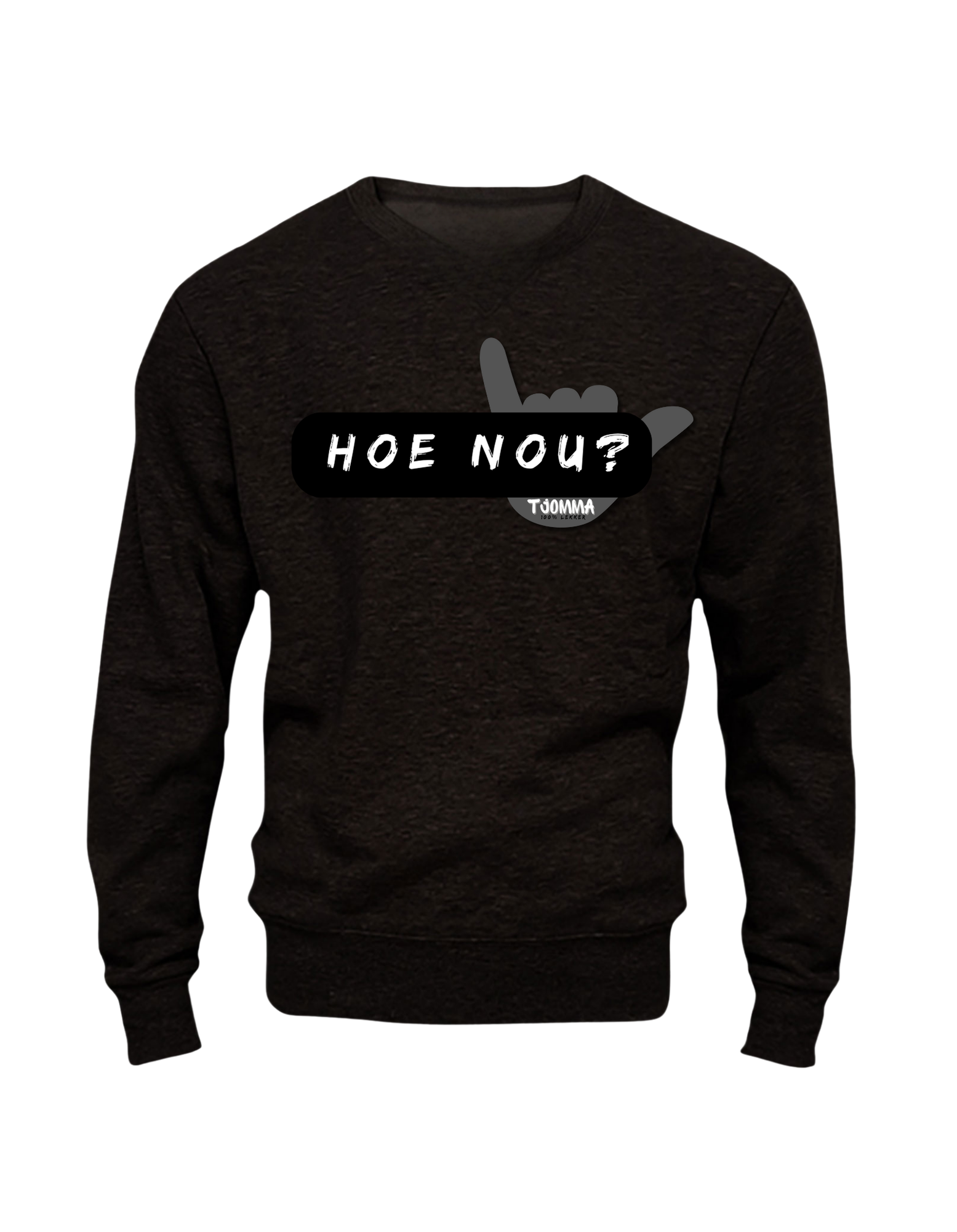 'HOE NOU?' Mens Crew Neck Sweater