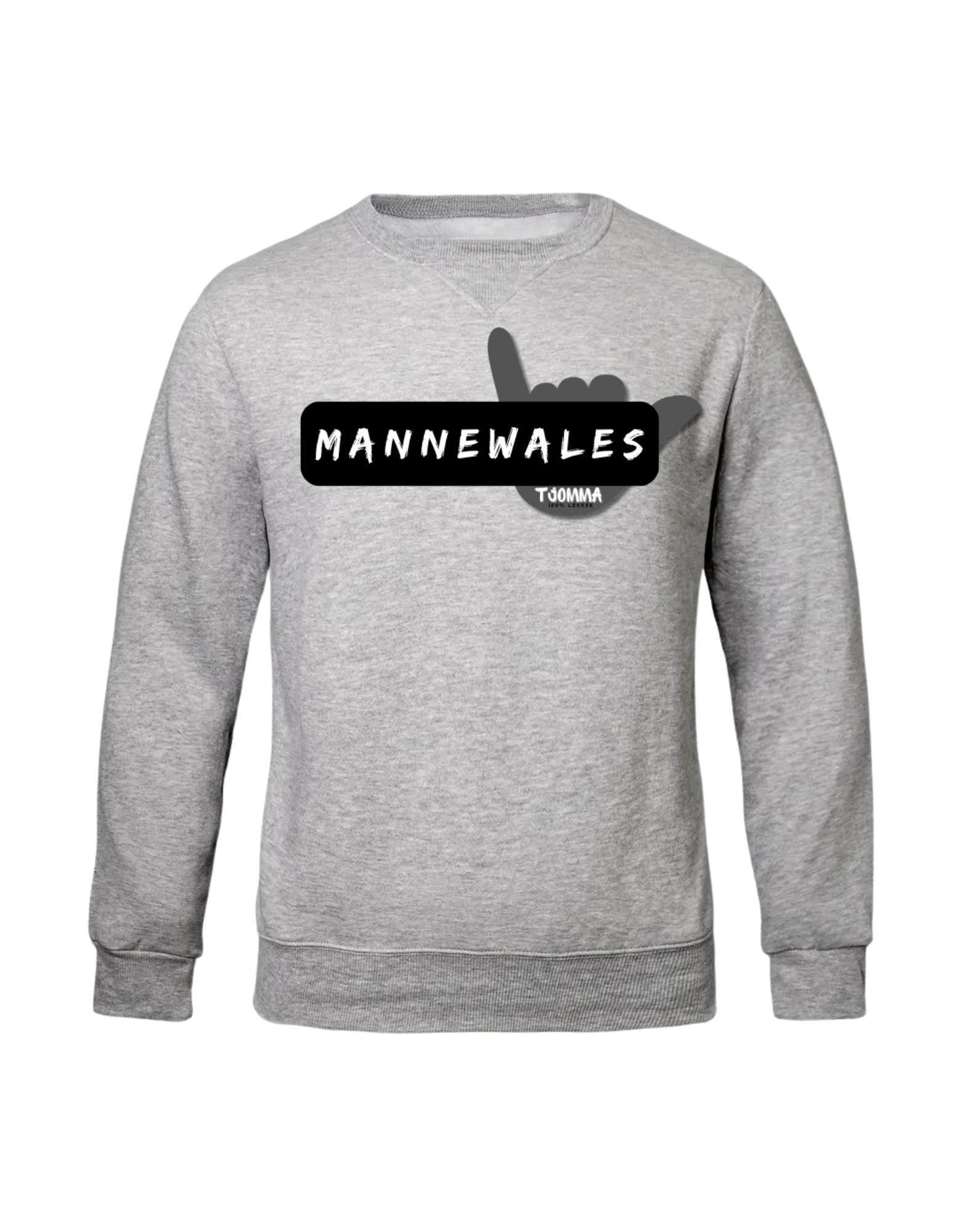 'MANNEWALES' Boys Crew Neck Sweater