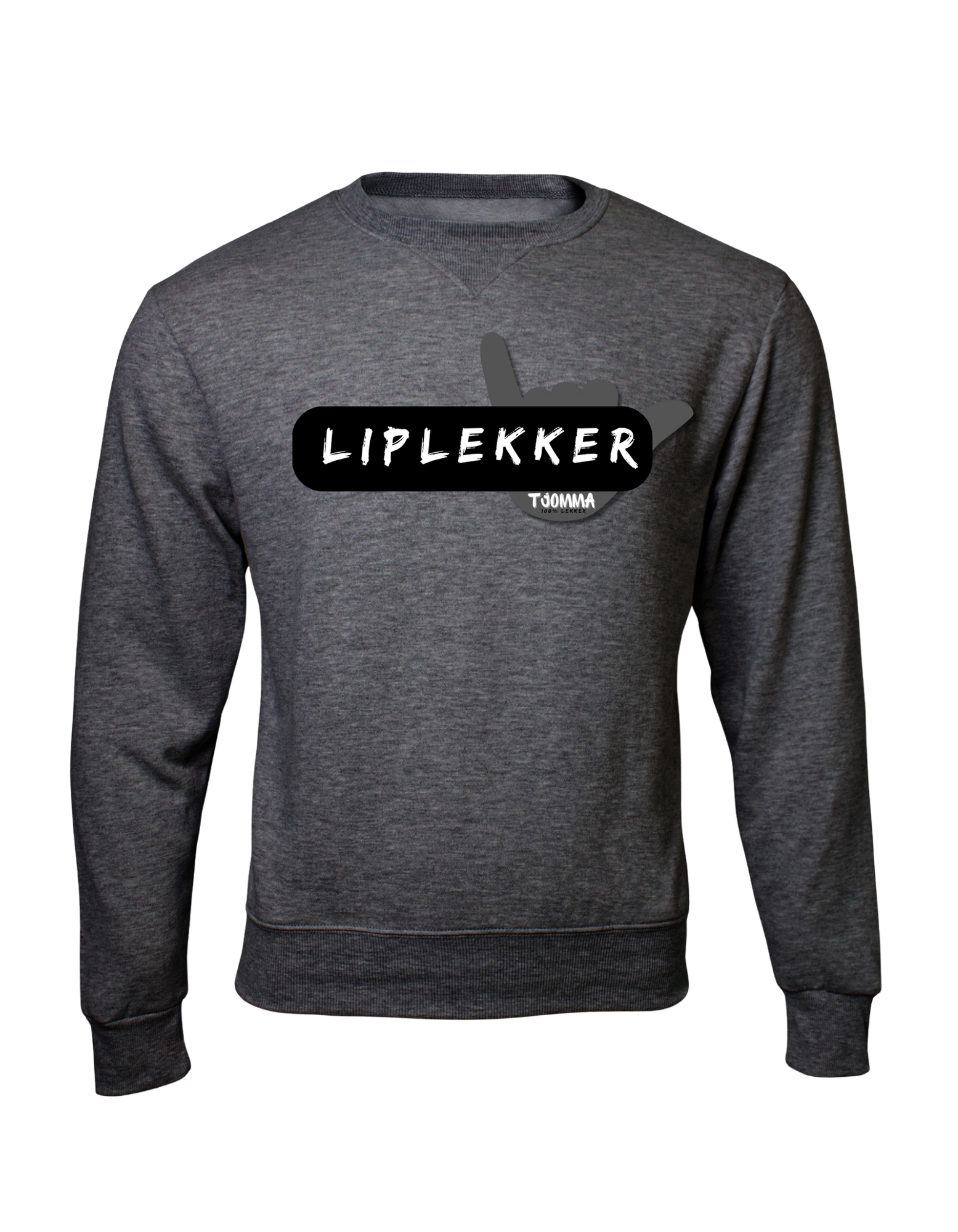 'LIPLEKKER' Mens Crew Neck Sweater