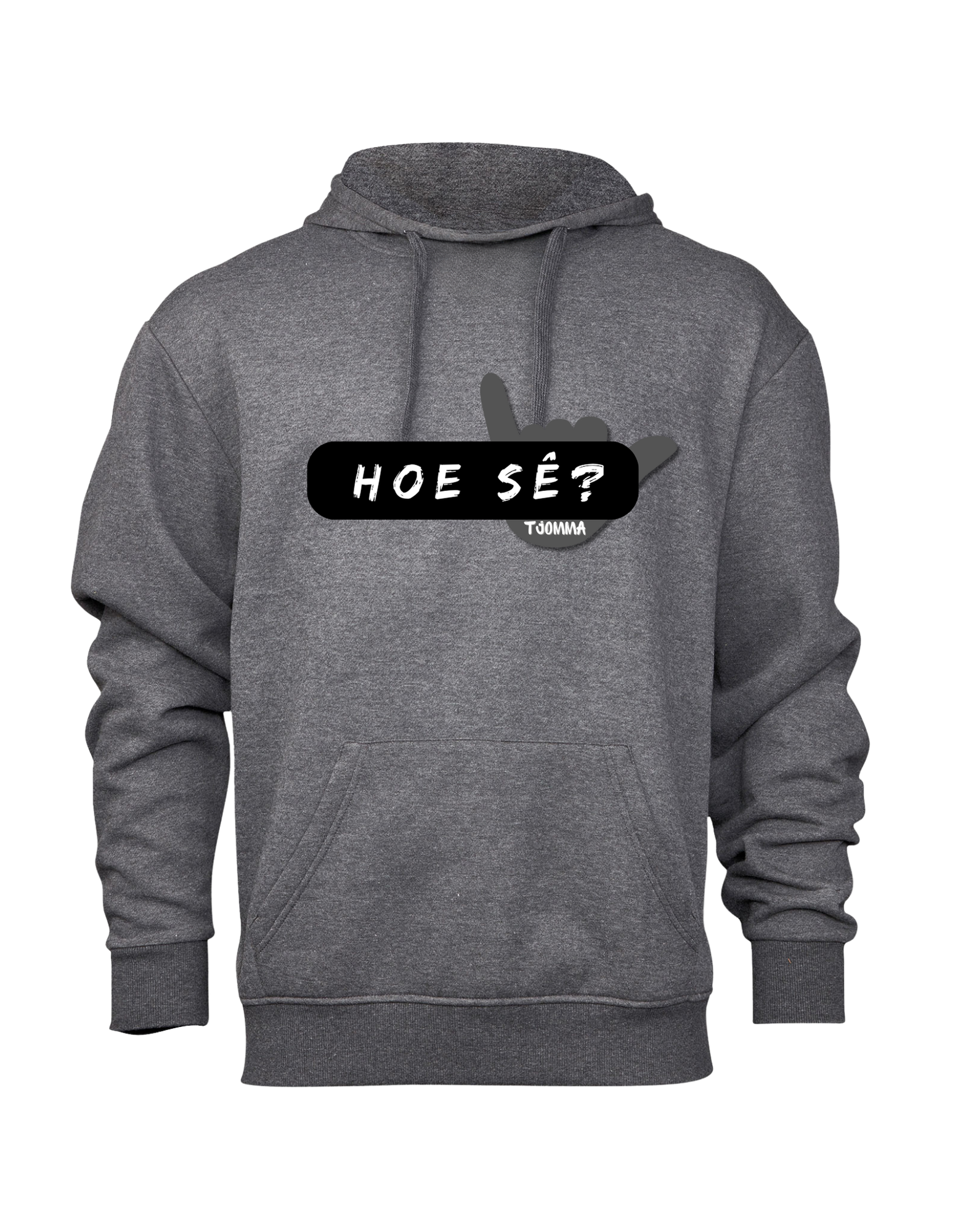 'HOE Sê?' Mens Hoedie