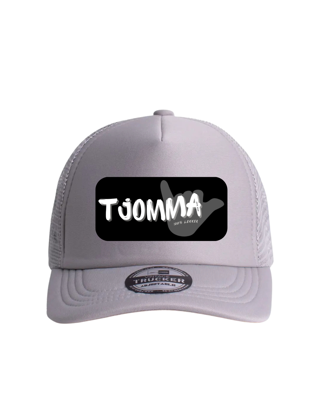 TJOMMA Vintage Trucker Cap (Grey)