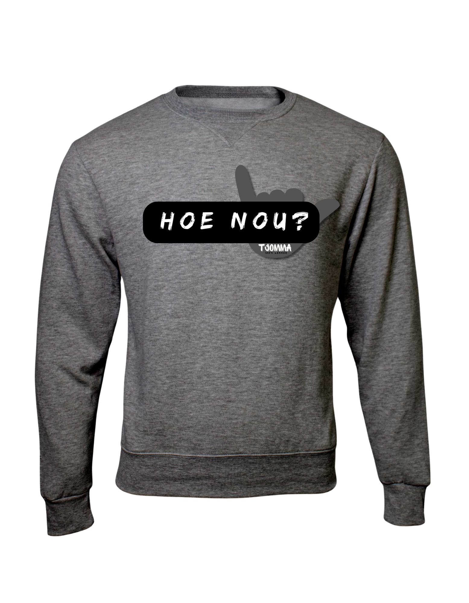 'HOE NOU?' Mens Crew Neck Sweater