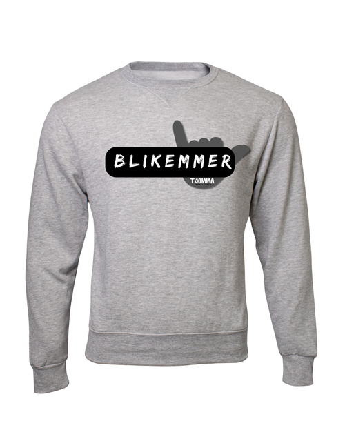 'BLIKEMMER' Mens Crew Neck Sweater