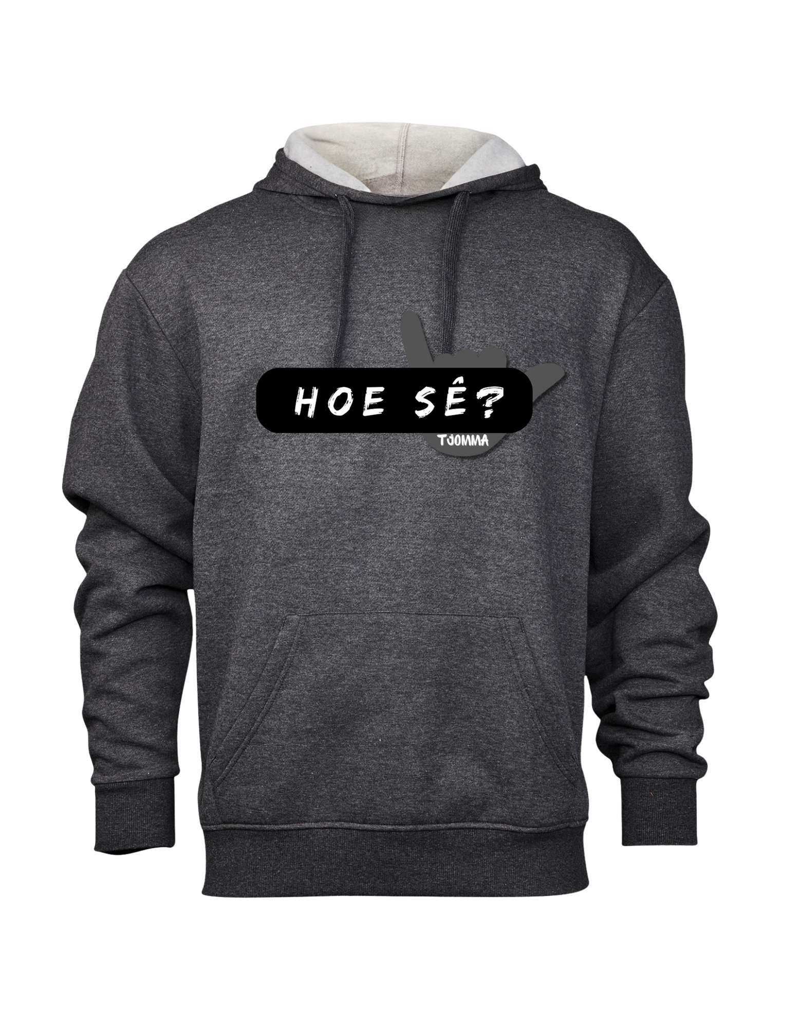 'HOE Sê?' Mens Hoedie